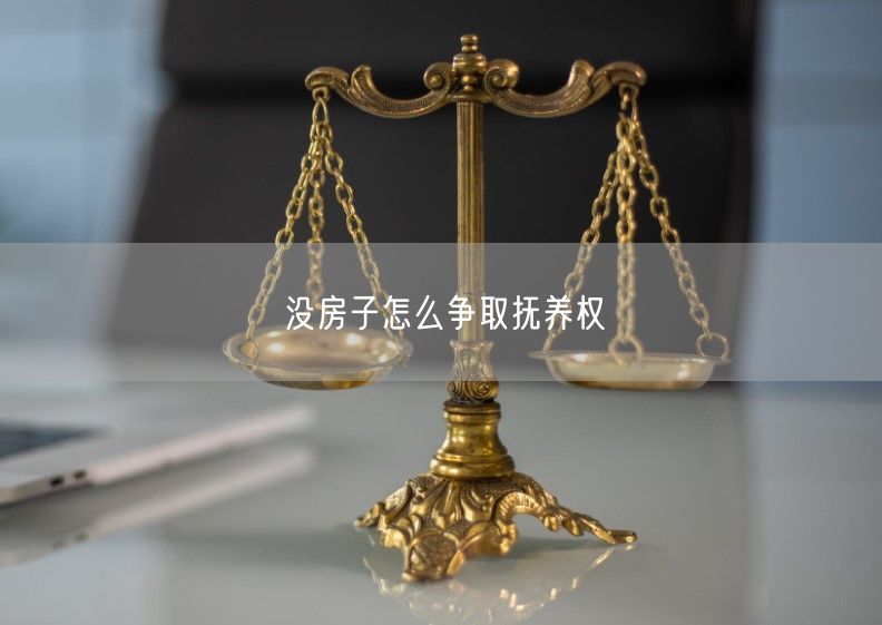 沒房子怎么爭取撫養權