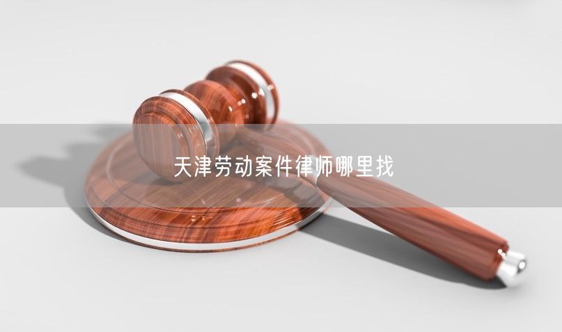 天津勞動案件律師哪里找